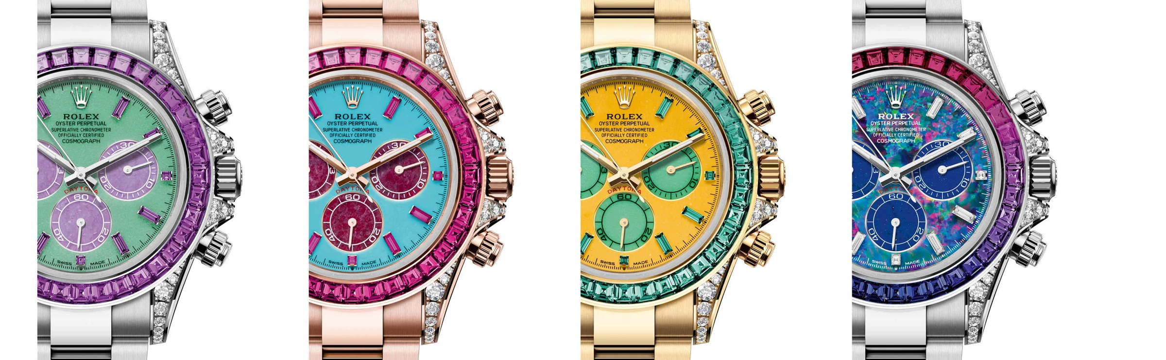 Die vier Rolex Daytona Four Seasons: Frühling, Sommer, Herbst und Winter