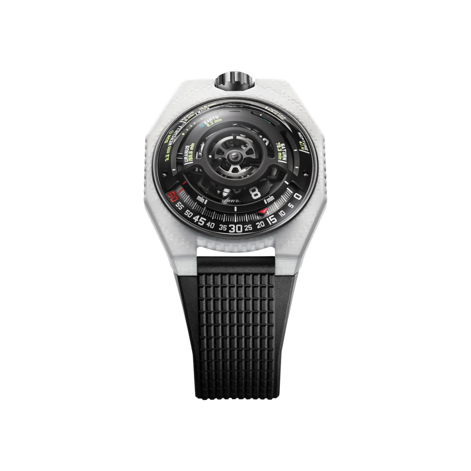 URWERK UR-Satellite UR-100V Lightspeed Ceramic