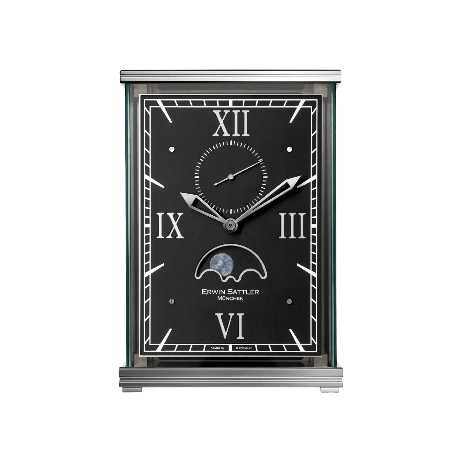 Erwin Sattler Table Clocks Lunaris II