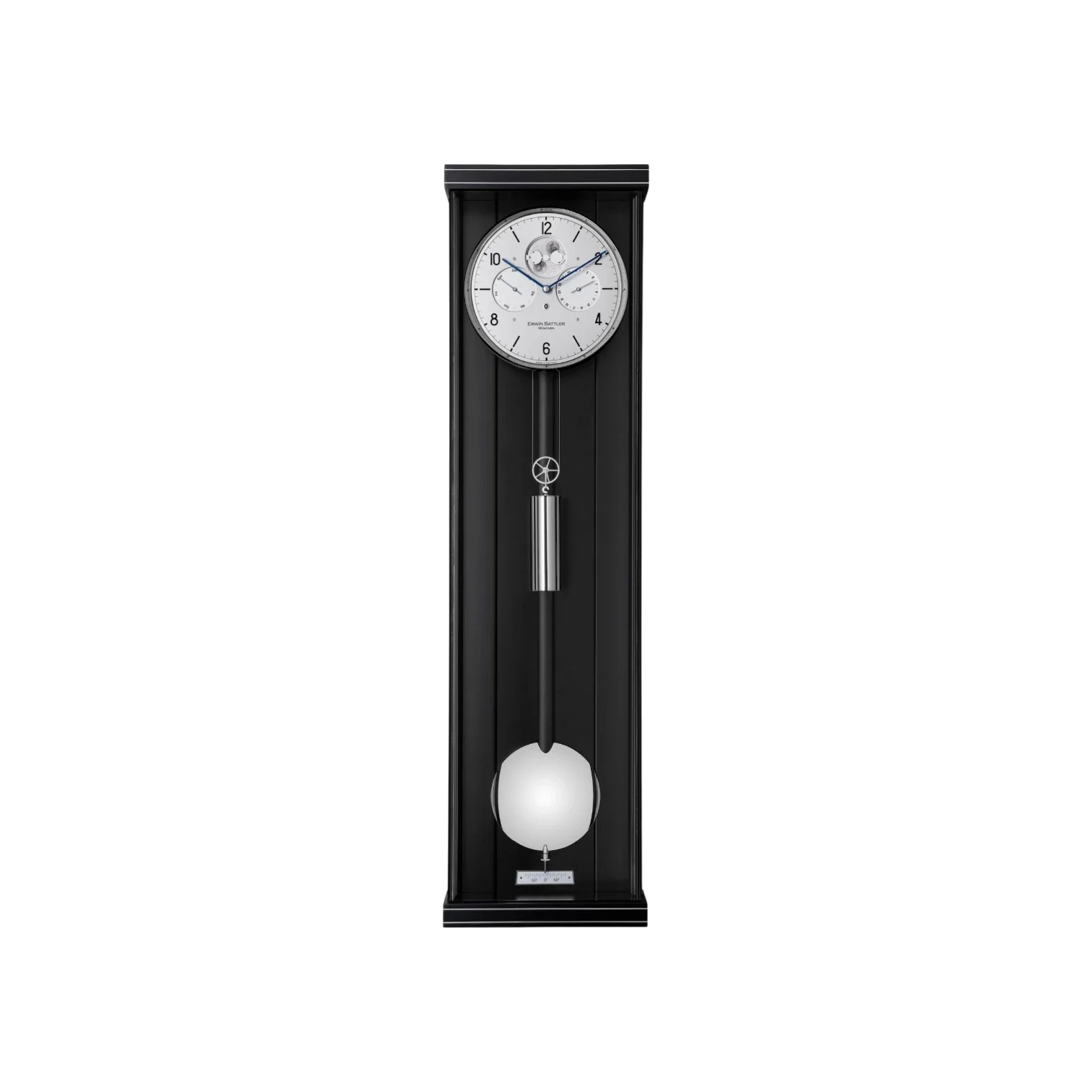 Erwin Sattler Regulator Pulley Clocks Opus K 100 II