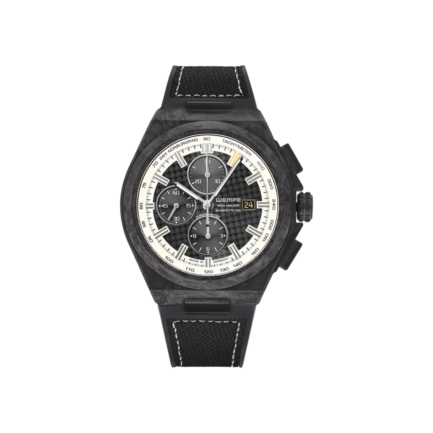 Wempe Glashütte i/SA Iron Walker Chrono XL Carb. Edit. 24 H Nürburgring WI690019